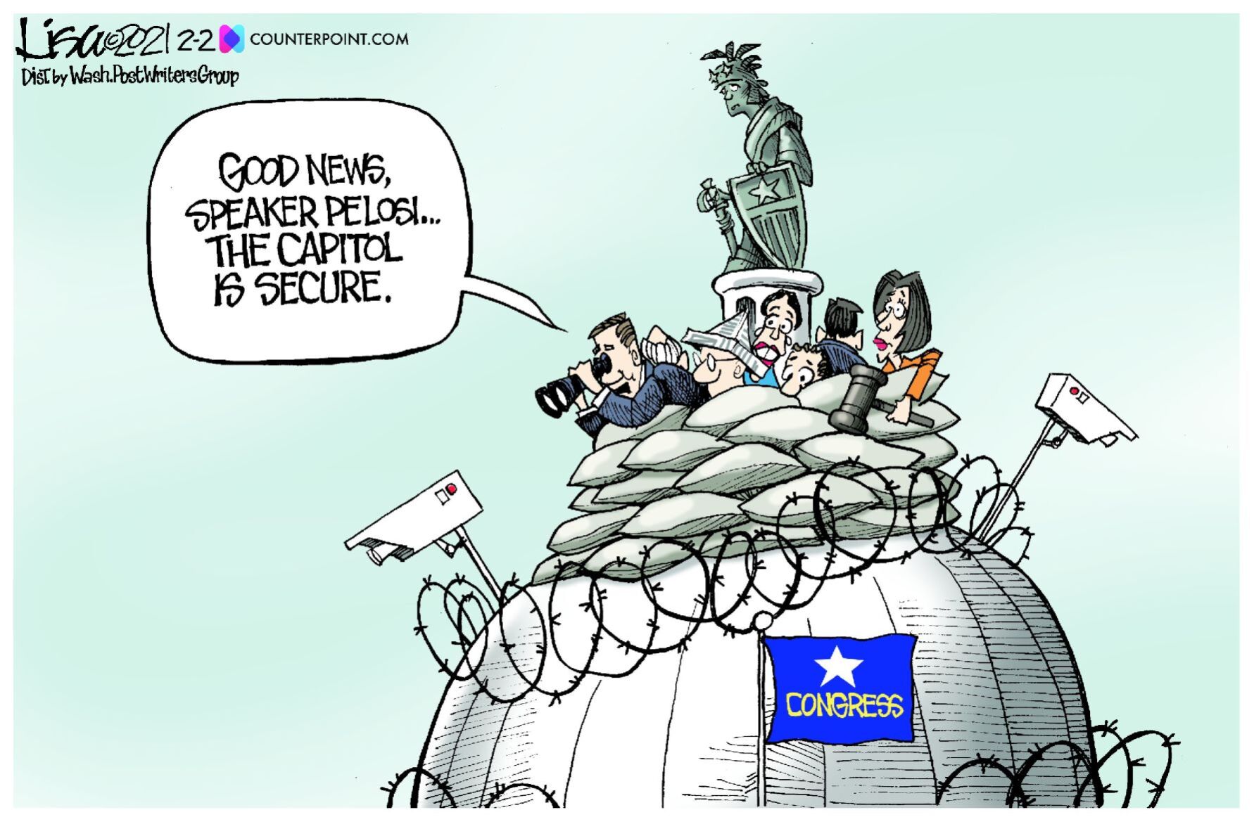 Lisa Benson cartoon